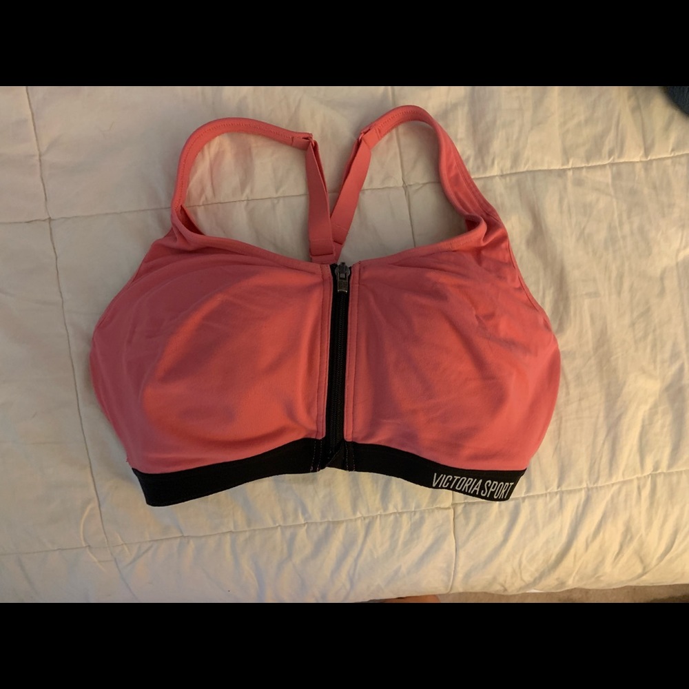 Pink Victoria secret high impact sports bra 32DD